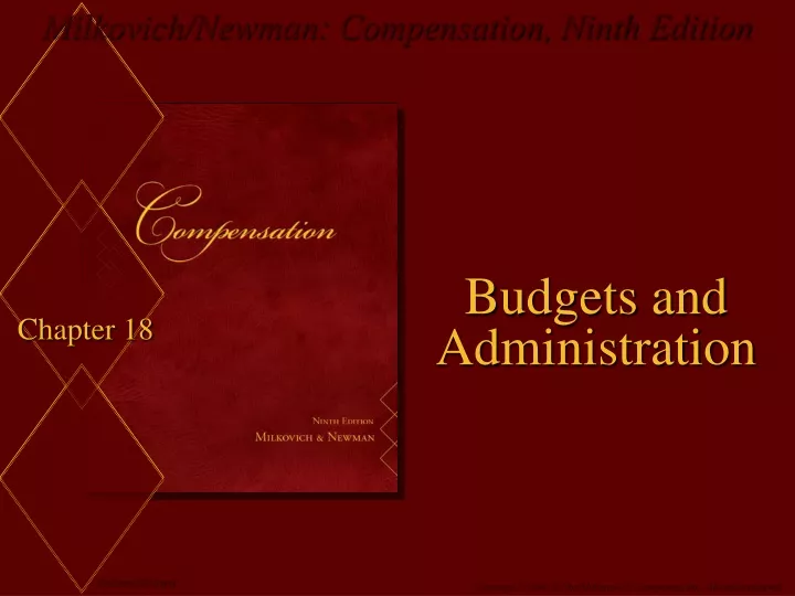 budgets and administration
