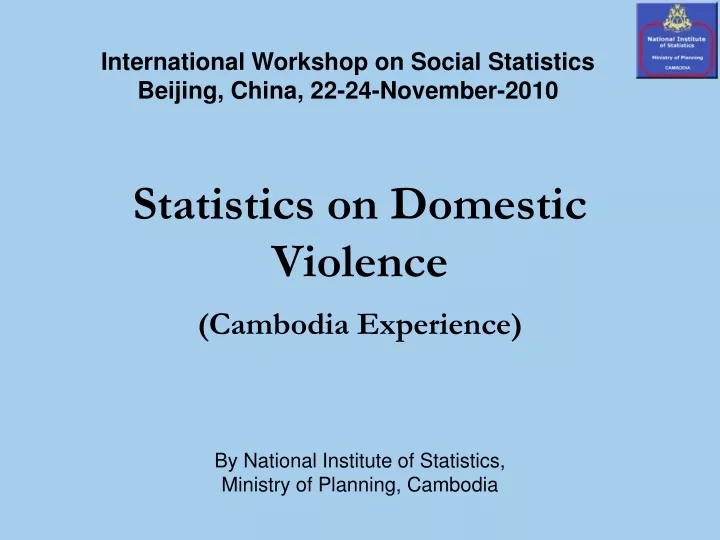 statistics on domestic violence cambodia experience