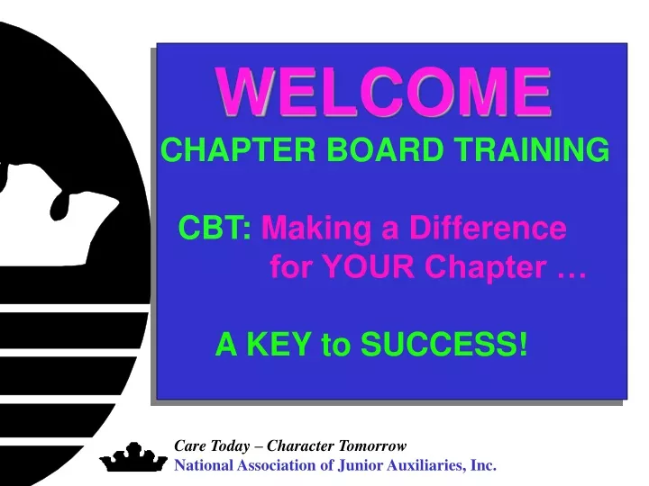 welcome chapter board training cbt making