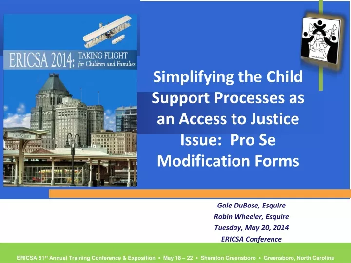 simplifying the child support processes as an access to justice issue pro se modification forms