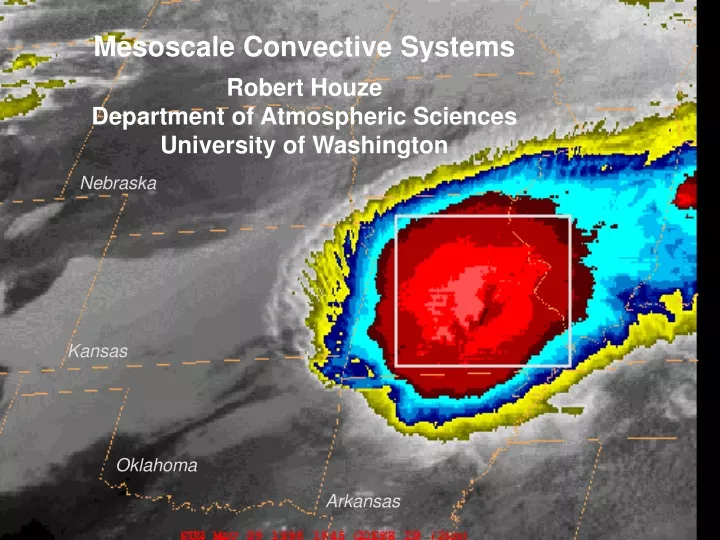mesoscale convective systems robert houze