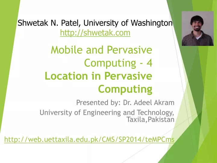mobile and pervasive computing 4 location in pervasive computing