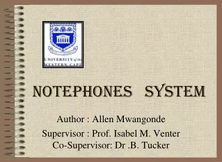 NOTEPHONES   SYSTEM
