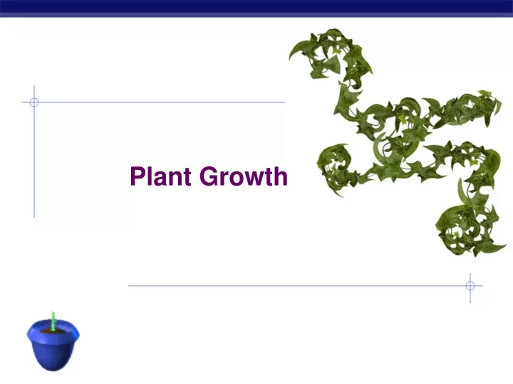 plant growth