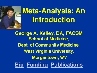 Meta-Analysis: An Introduction