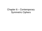 PPT - Introduction to Modern Symmetric-key Ciphers PowerPoint ...