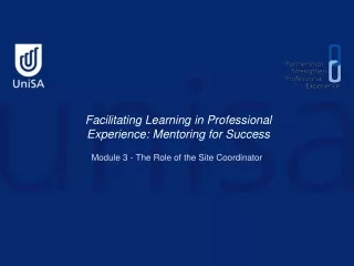 Facilitating Learning in Professional Experience: Mentoring for Success