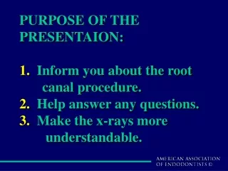 Saving Your Tooth Through Endodontic (Root Canal) Treatment Emergency care!