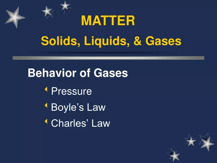 solids liquids gases