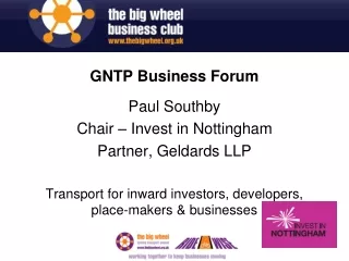 GNTP Business Forum