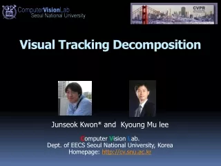 Visual Tracking Decomposition