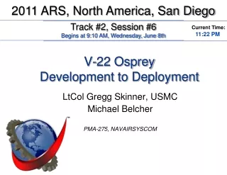 V-22 Osprey Development to Deployment