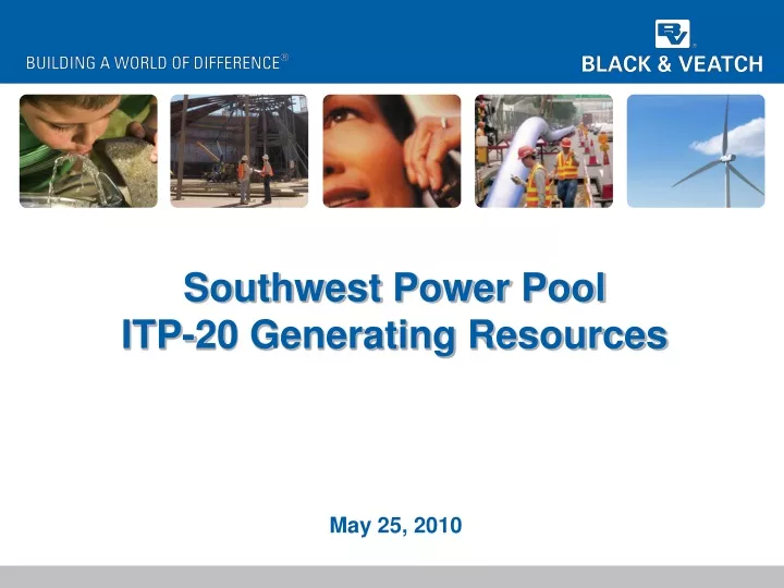 southwest power pool itp 20 generating resources
