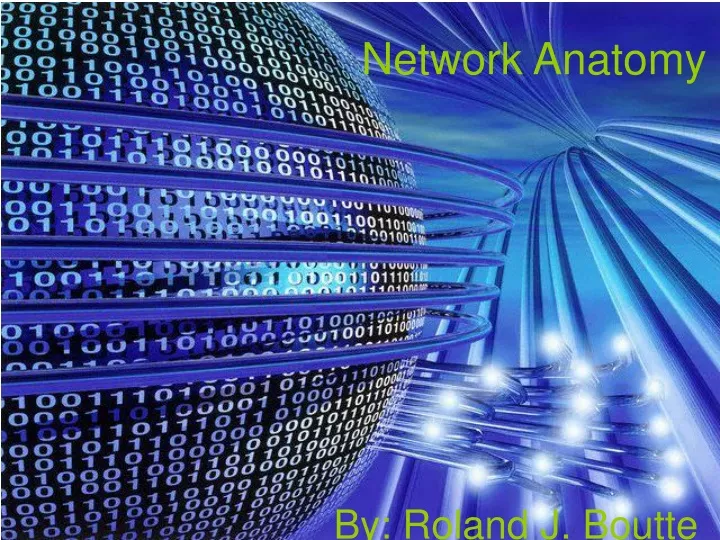 network anatomy