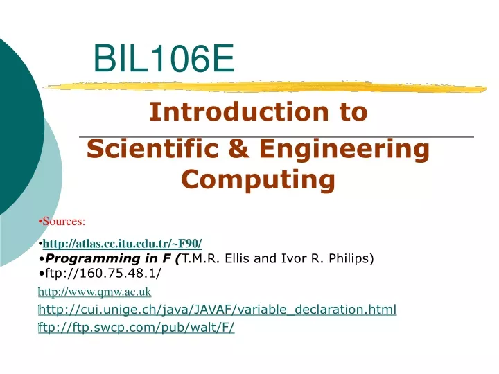 bil106 e