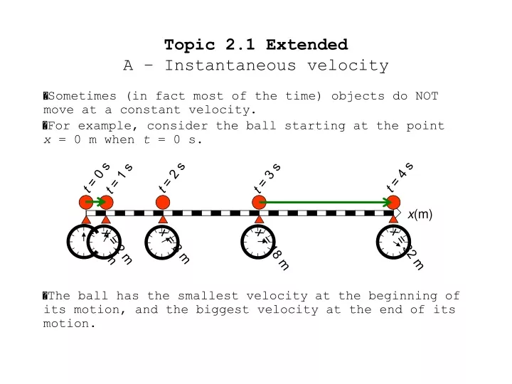 topic 2 1 extended a instantaneous velocity