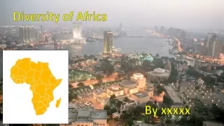 Diversity of Africa