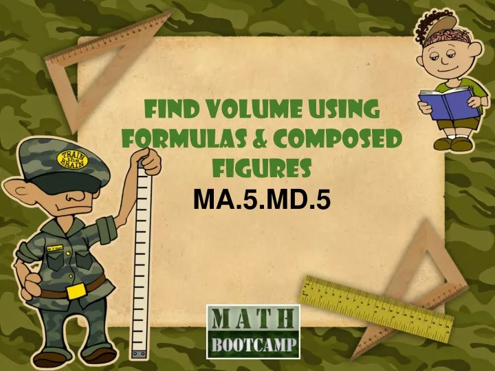find volume using formulas composed figures