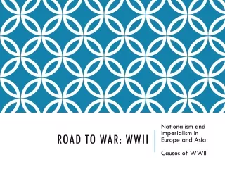 Road to War: WWII