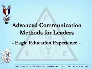 Advanced Communication Methods for Leaders