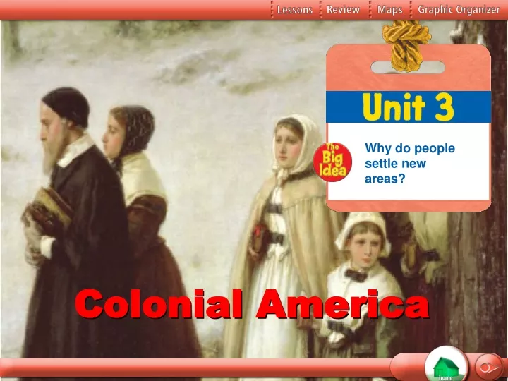 unit 3 colonial america