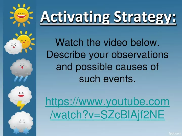 activating strategy