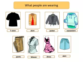 What people  are  wearing