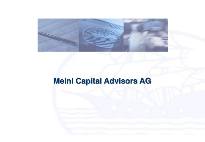 meinl capital advisors ag