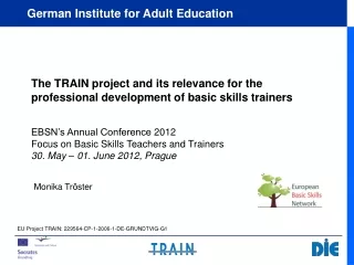 The TRAIN project and its relevance for the professional development of basic skills trainers
