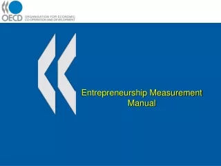 Entrepreneurship Measurement Manual