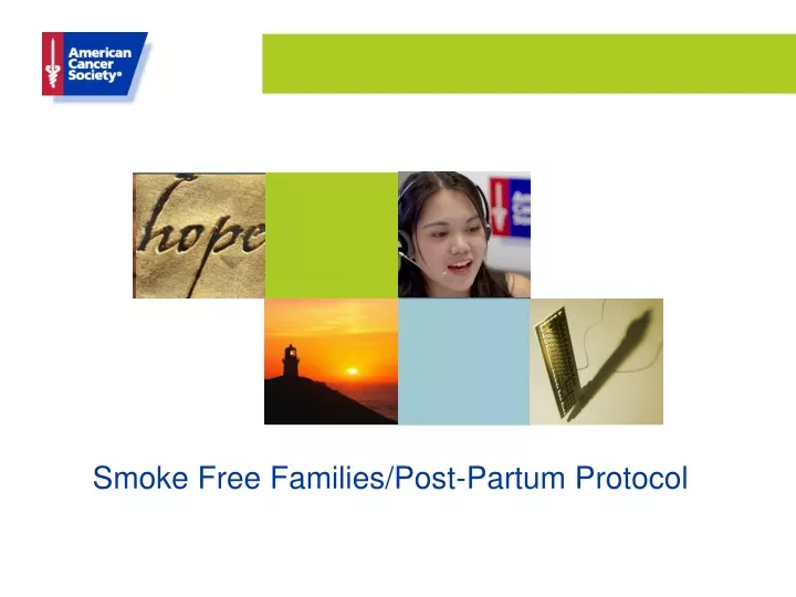 smoke free families post partum protocol
