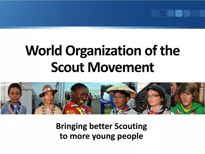 world organization of the scout movement