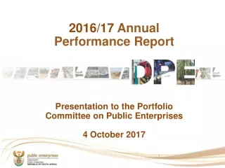 2016/17  Annual Performance Report
