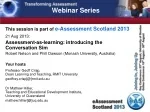 Webinar Series - slide 1