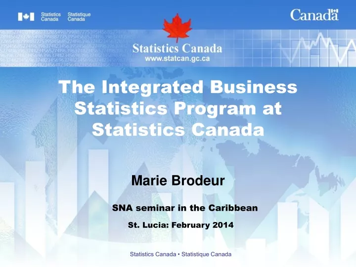 the integrated business statistics program