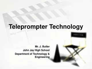 Teleprompter Technology