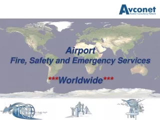 Airport  Fire, Safety and Emergency Services *** Worldwide ***