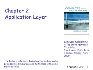 Chapter 2 Application Layer