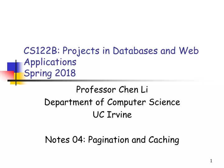 cs122b projects in databases and web applications spring 201 8