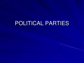 POLITICAL PARTIES