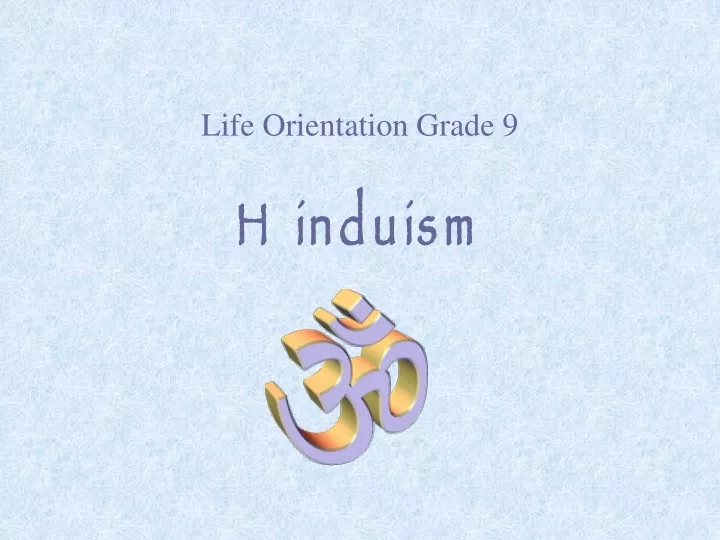 life orientation grade 9