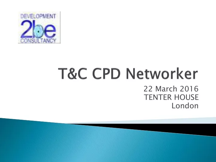 t c cpd networker