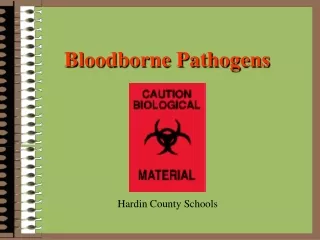 Bloodborne Pathogens