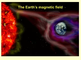 The Earth’s magnetic field