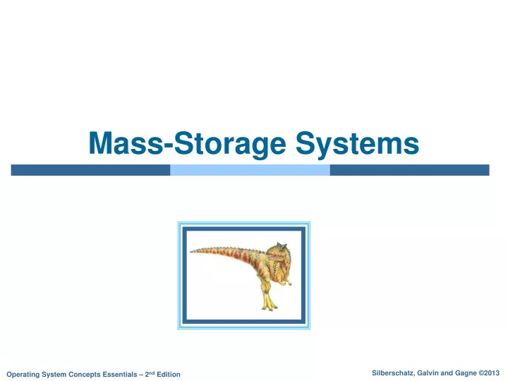 mass storage systems