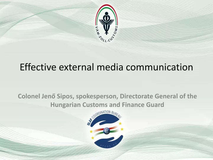 effective external media communication
