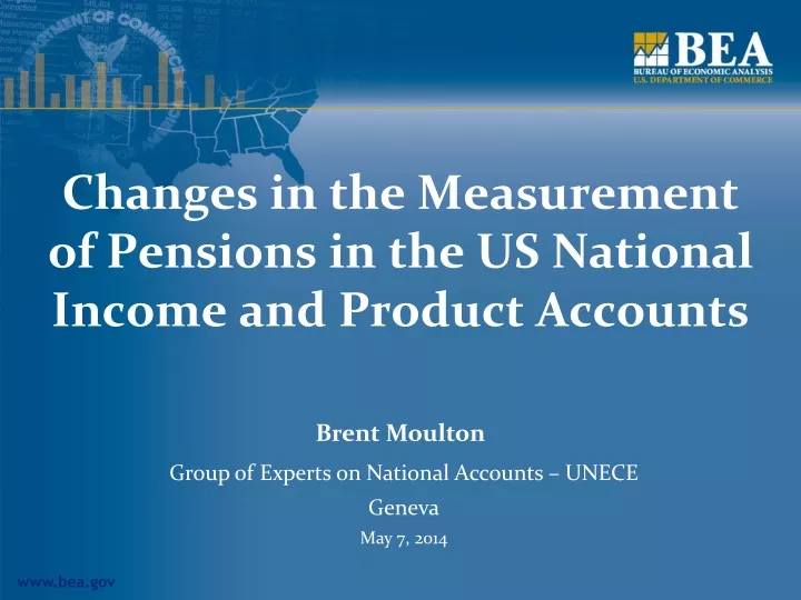 changes in the measurement of pensions in the us national income and product accounts