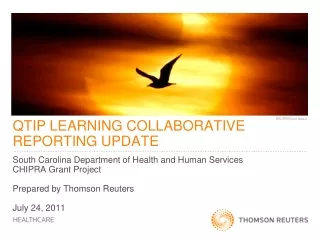QTIP LEARNING COLLABORATIVE REPORTING UPDATE