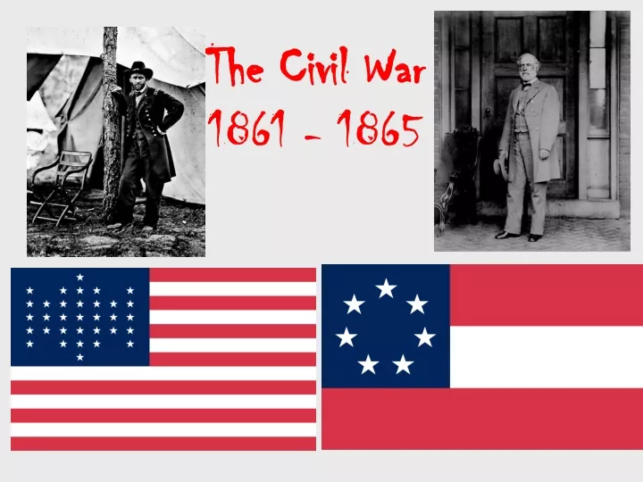 the civil war 1861 1865