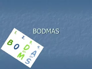 BODMAS